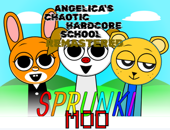 Angelica's Chaotic Hardcore School Remastered Incredibox Sprunki Mod