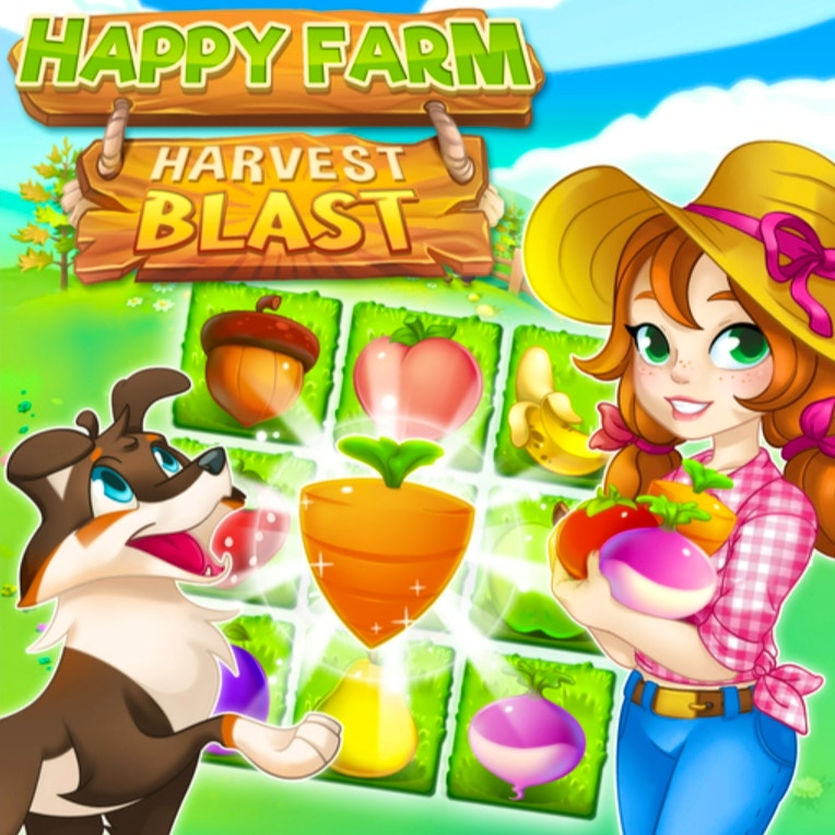 Happy Farm: Harvest Blast