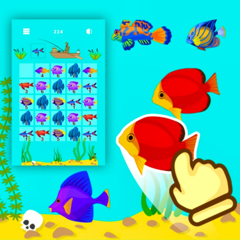 Merge Fish Game