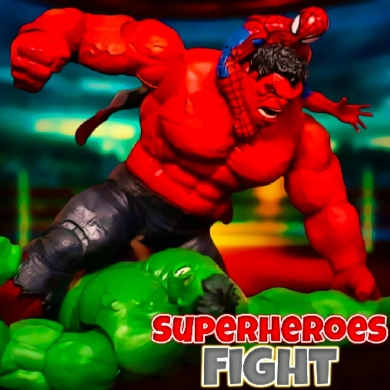 Superheroes Fight