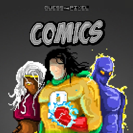 Guess the Pixel: Comics