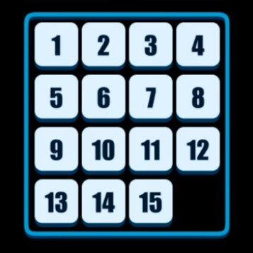 Numbers Sliding Puzzle