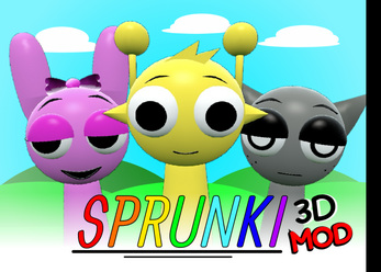 SPRUNKI 3D MOD